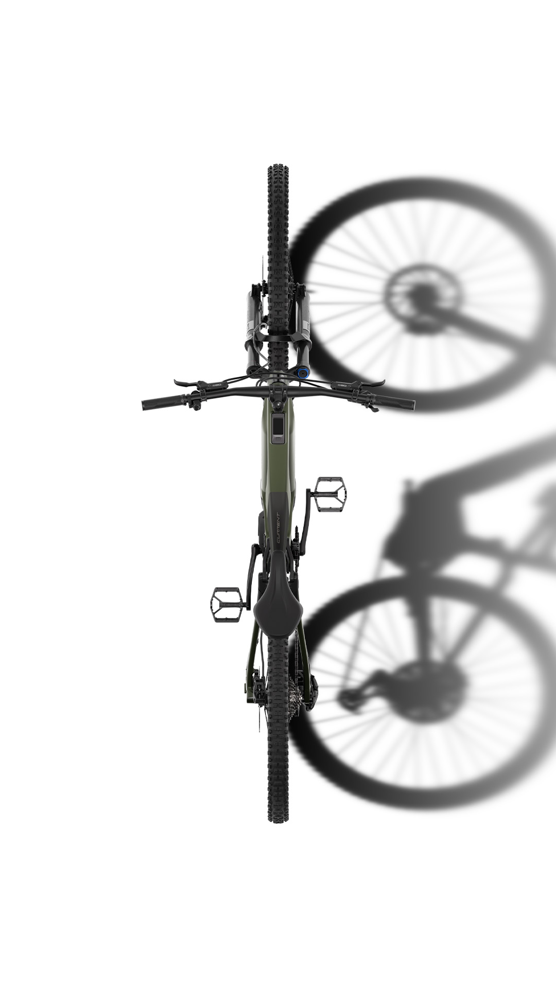 Aventon Current ADV Camouflage vista cenital