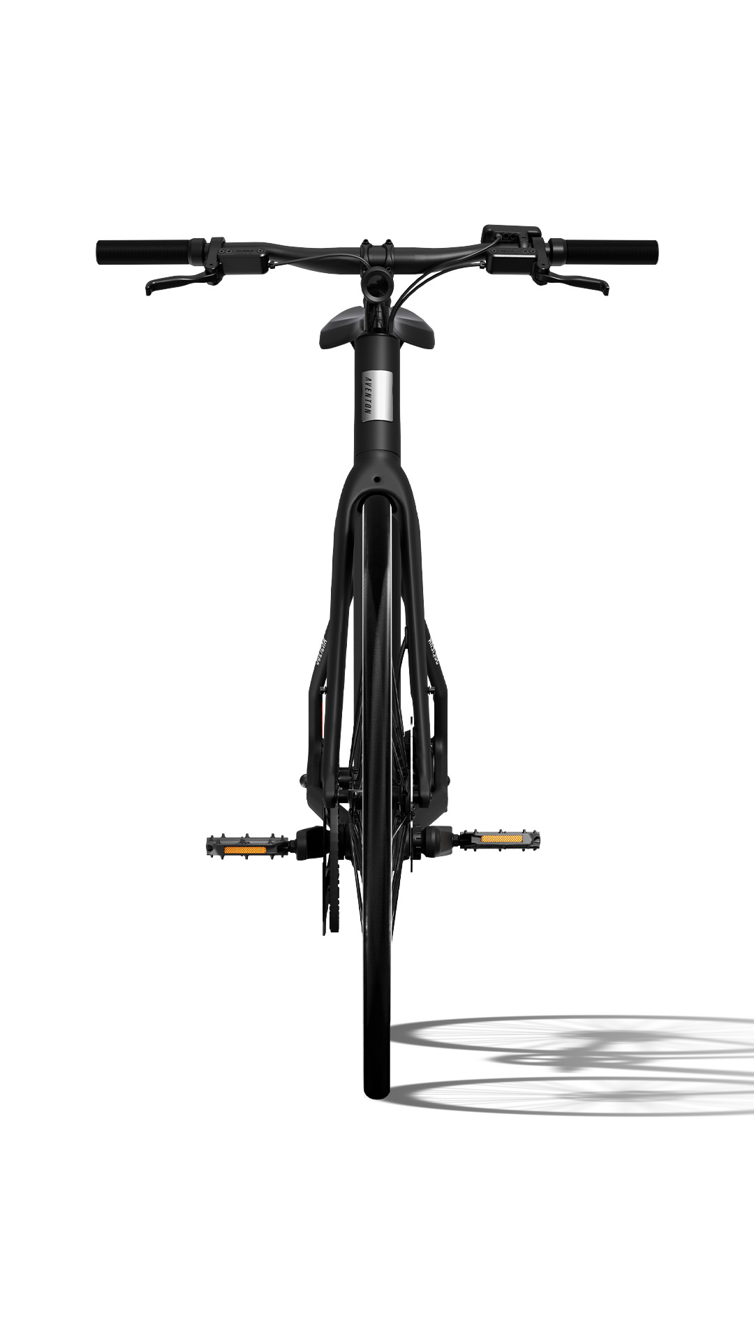 Aventon Soltera 3 ADV Matte Black de frente