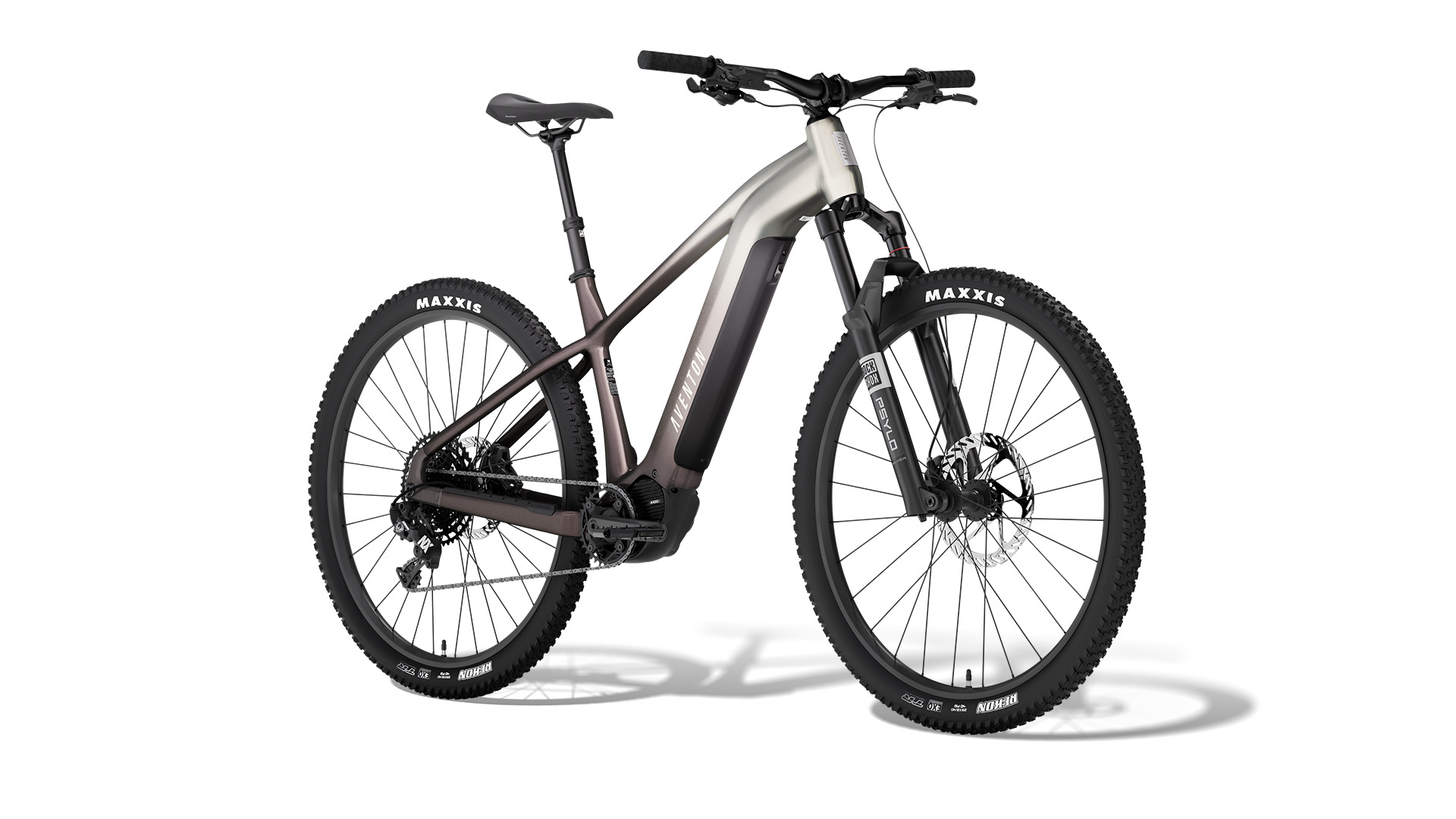 Aventon Ramblas ADV Tropos, e-MTB hardtail, fotografía oficial de estudio